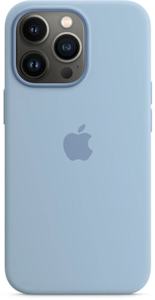 Apple Silikon Case mit MagSafe für iPhone 13 Pro – Nebelblau