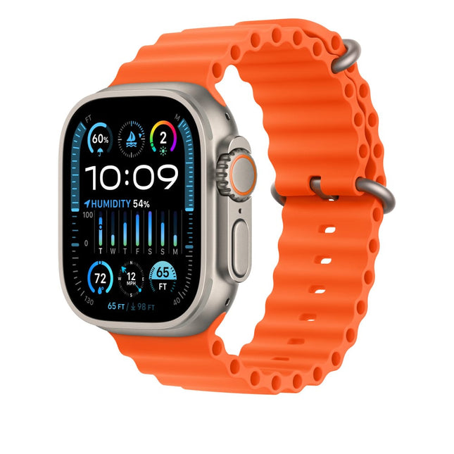 Apple Ocean Armband für Apple Watch 44-45-49 mm – Orange