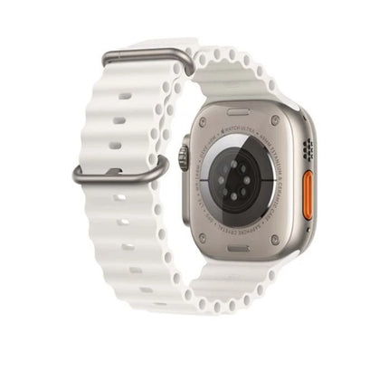 Apple Ocean Armband für Apple Watch 44-45-49 mm – Weiß