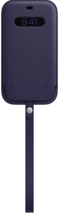 Apple Lederhülle mit MagSafe für iPhone 12 Pro Max - Dunkelviolett - Lila