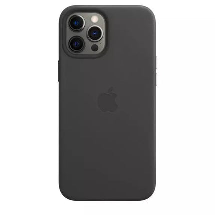 Apple iPhone 12 Pro Max Lederhülle mit MagSafe – schwarz