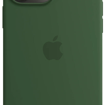 Apple iPhone 13 Pro Max Silikonhülle mit MagSafe - Kleeblatt - Grün
