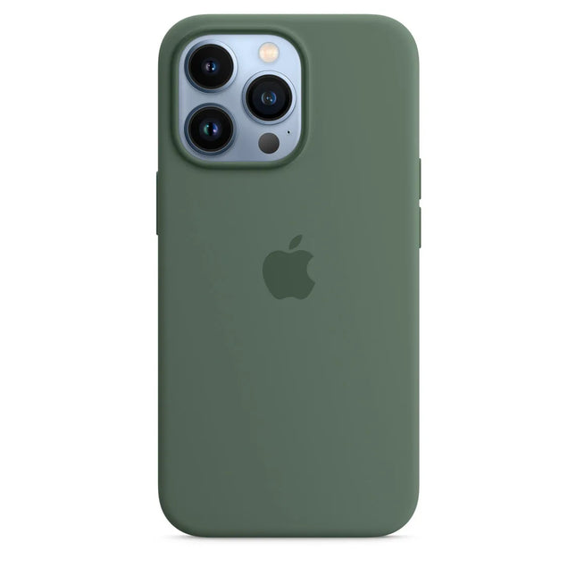 Apple iPhone 13 Pro Silikonhülle mit MagSafe – Eukalyptus | Grün