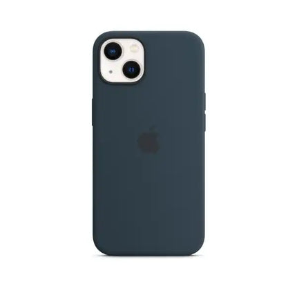 Apple iPhone 13 Silikonhülle mit MagSafe - Abyss Blau