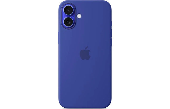 Apple iPhone 16 plus Silikonhülle - Ultramarinblau