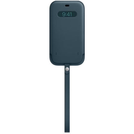 Apple iPhone 12 pro max Lederhülle Baltic Blue - Blau
