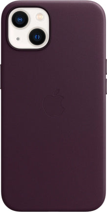 Apple Leder Case mit MagSafe für iPhone 13 – Dunkelviolett