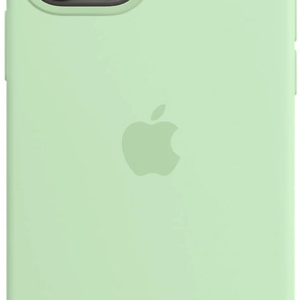 Apple Silikon Case mit MagSafe für iPhone 12 und iPhone 12 Pro – Grün