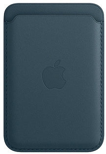 Apple Leder Wallet mit MagSafe für iPhone – Blau