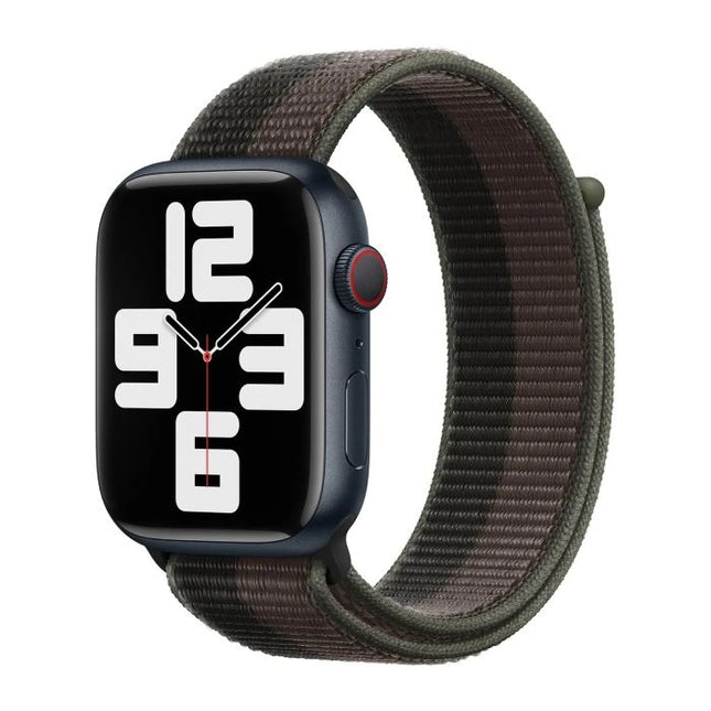 Apple Watch Sportarmband mit Klettverschluss | Grau