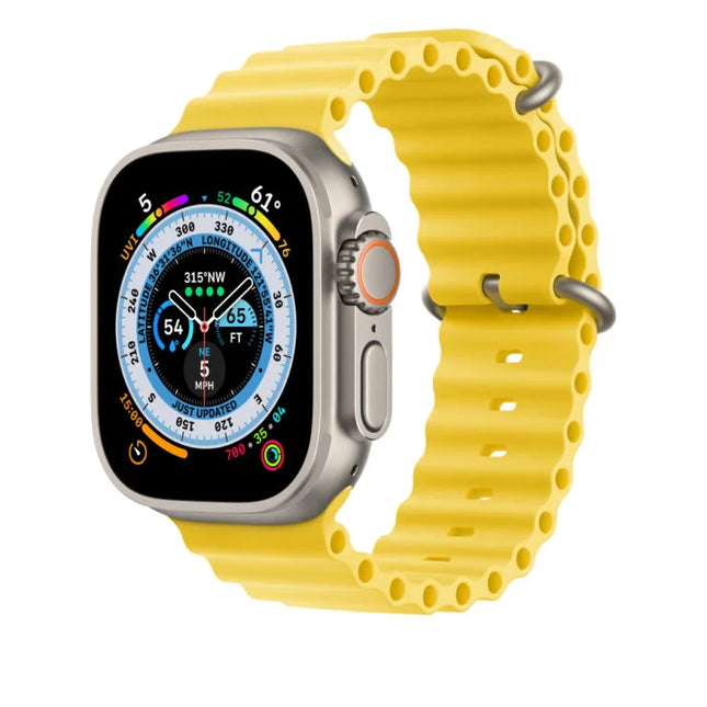 Apple Ocean Band für Apple Watch 44-45-49 mm – Gelb
