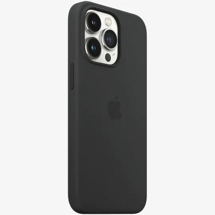 Apple iPhone 13 Pro Silikonhülle mit MagSafe – Mitternacht | Schwarz