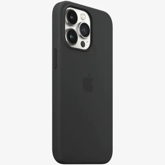 Apple iPhone 13 Pro Silikonhülle mit MagSafe – Mitternacht | Schwarz