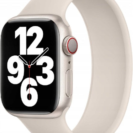 Apple Silikon Solo Band Sternenlicht – Beige | Taupe