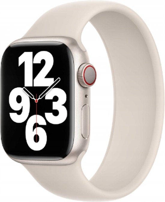 Apple Silikon Solo Band Sternenlicht – Beige | Taupe