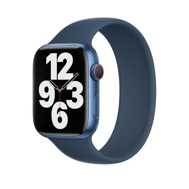 Apple Silikon Solo Loop Band - Blau