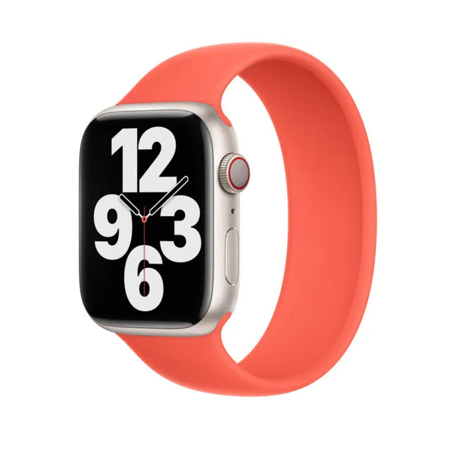 Apple Silikon Solo Loop Band – Nektarine – Orange