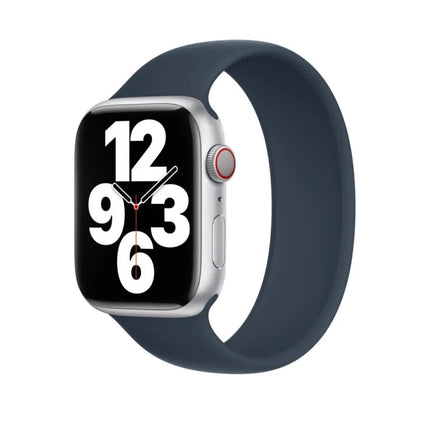 Apple Silikon Solo Loop Band - Blau