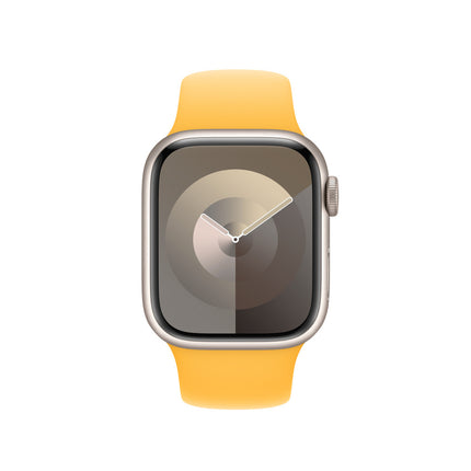 Apple Watch Sportarmband 41 mm gelb – Medium/Groß