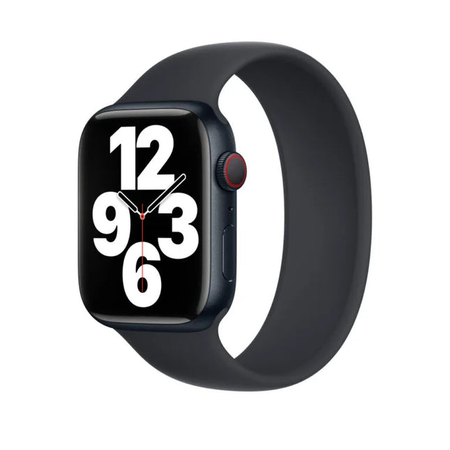 Apple Silikon Solo Loop Band - Schwarz