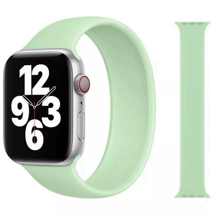 Apple Silikon Solo Loop Band – Weiß