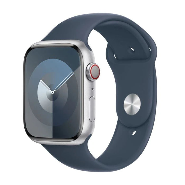Apple Watch Sportarmband 41 mm blau – Medium/Groß