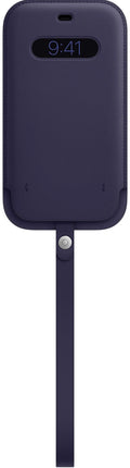 Apple Lederhülle mit MagSafe für iPhone 12 Pro Max - Dunkelviolett - Lila