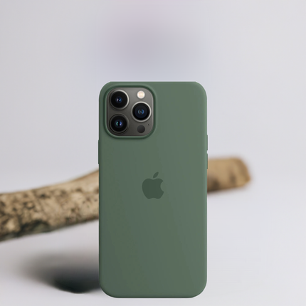 Apple Silikon Case mit MagSafe für iPhone 13 Pro Max – Eukalyptus