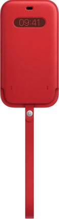 iPhone 12 pro max Lederhülle Produkt rot