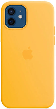 iPhone 12 | 12 Pro Silikonhülle Gelb