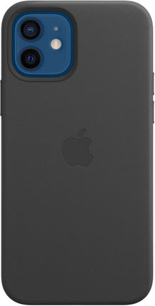 Apple iPhone 12/12 Pro Leder Case mit MagSafe - Schwarz