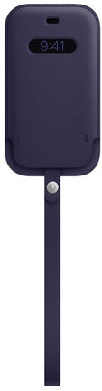 iPhone 12 mini Lederhülle Deep Violet (Lila)