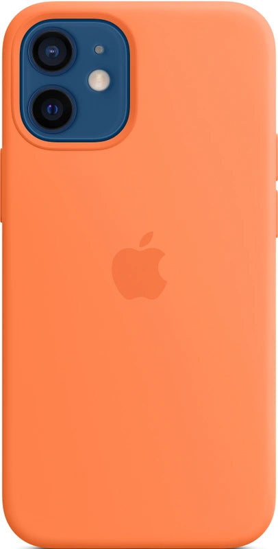Apple iPhone 12 mini Silikon Case mit MagSafe - Kumquat - Orange