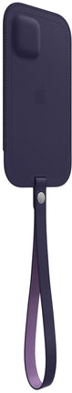 iPhone 12 | 12 Pro Lederhülle tiefviolett