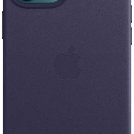 Apple Leder Case mit MagSafe für iPhone 12 Pro Max – Dunkelviolett