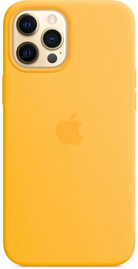 iPhone 12 Pro Max Silikonhülle Gelbe Sonnenblume