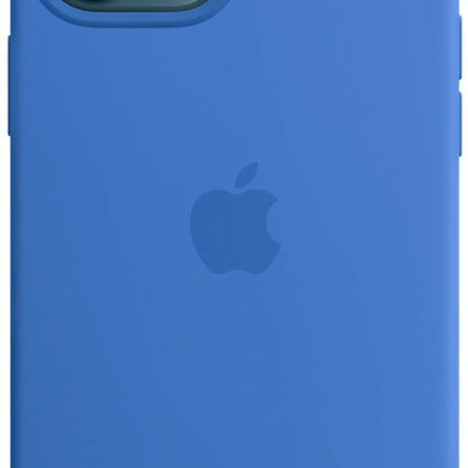 Apple Silikon Case mit MagSafe für iPhone 12 Pro Max – Capri Blau