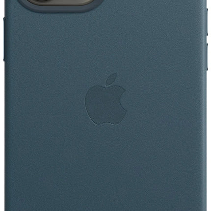 Apple Leder Case mit MagSafe für iPhone 12 Pro Max – Baltic Blue