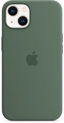 Apple Silikon Case mit MagSafe für iPhone 13 - Eukalyptus-Grün