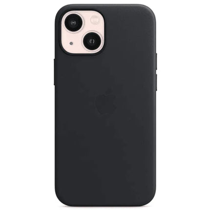 Apple iPhone 13 mini Lederhülle mit MagSafe – Schwarz