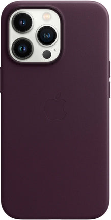 Apple Leder Case mit MagSafe für iPhone 13 Pro – Dunkelviolett