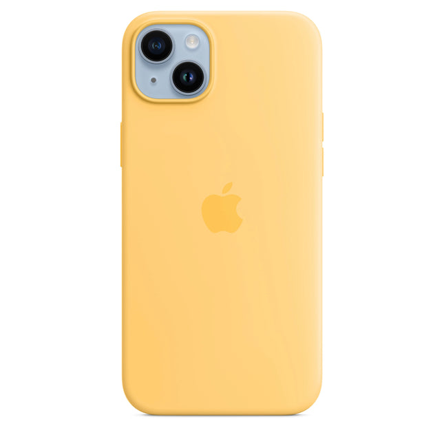 Apple iPhone 14 Plus Silikonhülle - Gelb