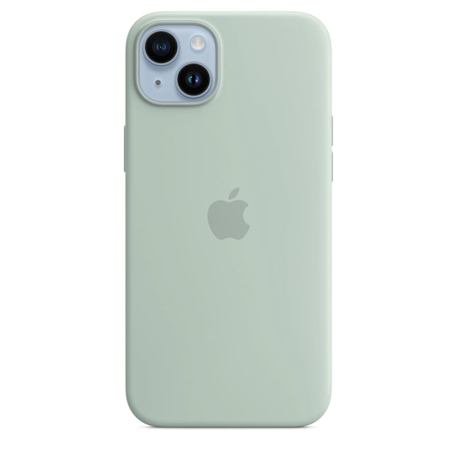 Apple iPhone 14 Plus Silikonhülle - grün