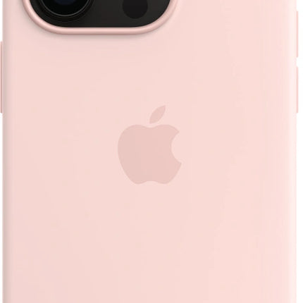Apple Silikon Case mit MagSafe für iPhone 14 Pro – Pink