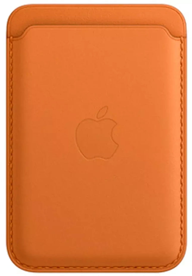 iPhone-Kartenhalter aus Leder | goldbraun