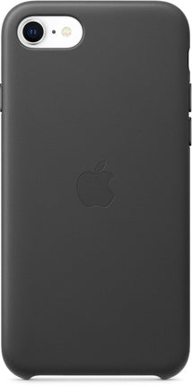 Leder-Telefonhülle für Apple iPhone SE | SCHWARZ