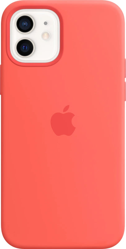 Apple iPhone 12/12 Pro Silikonhülle mit MagSafe - Citrus Pink