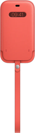 Apple Leder Case mit MagSafe für iPhone 12 und iPhone 12 Pro – Pink Citrus