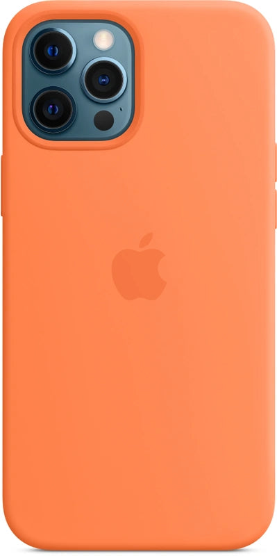 Apple iPhone 12 Pro Max Silikonhülle mit MagSafe – Kumquat