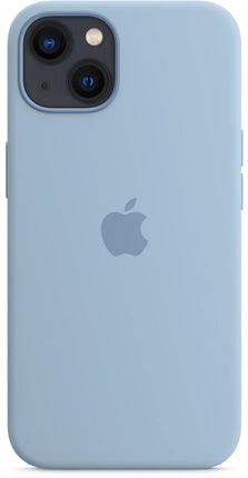 Apple Silikon Case mit MagSafe für iPhone 13 – Hellblau